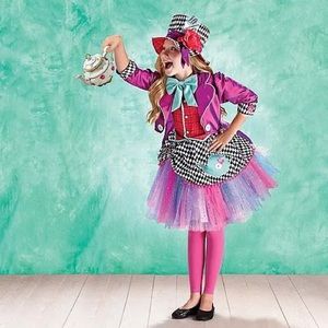 Eccentric mad hatter costume